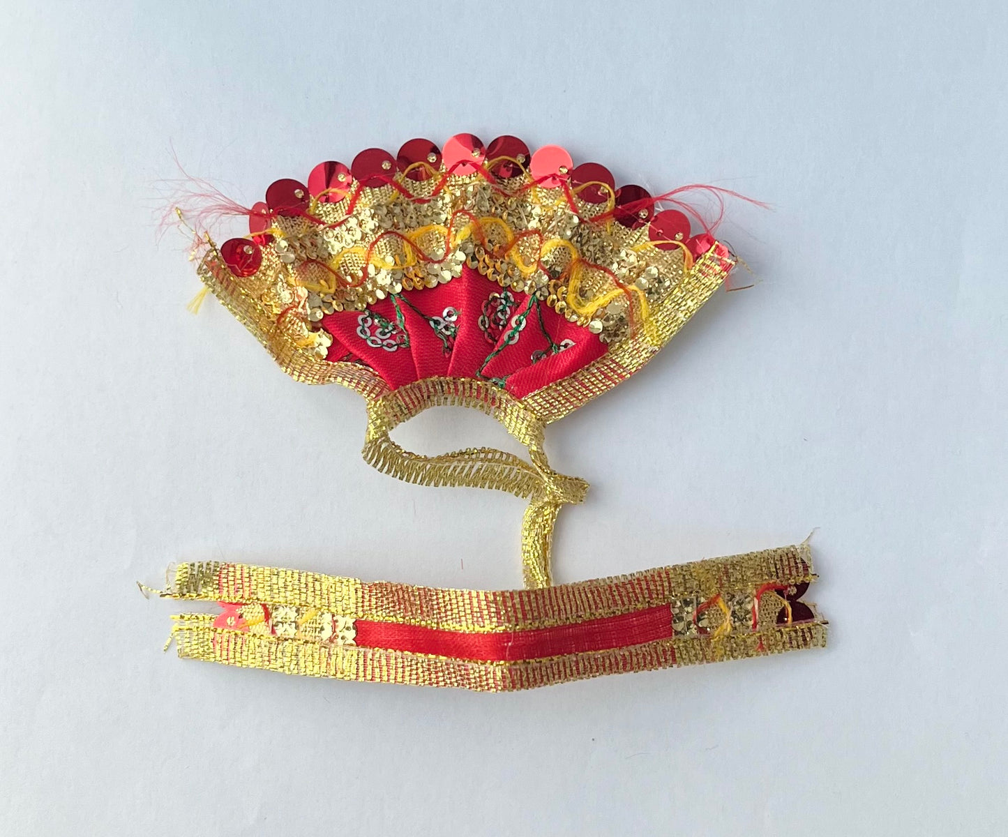 Maa Laxmi Murti Choli Dupatta Set (14, 10 cm)