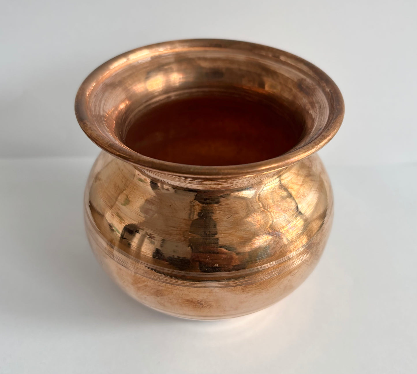 Copper Puja Kalash / Lota for Puja Purpose (8 cm)