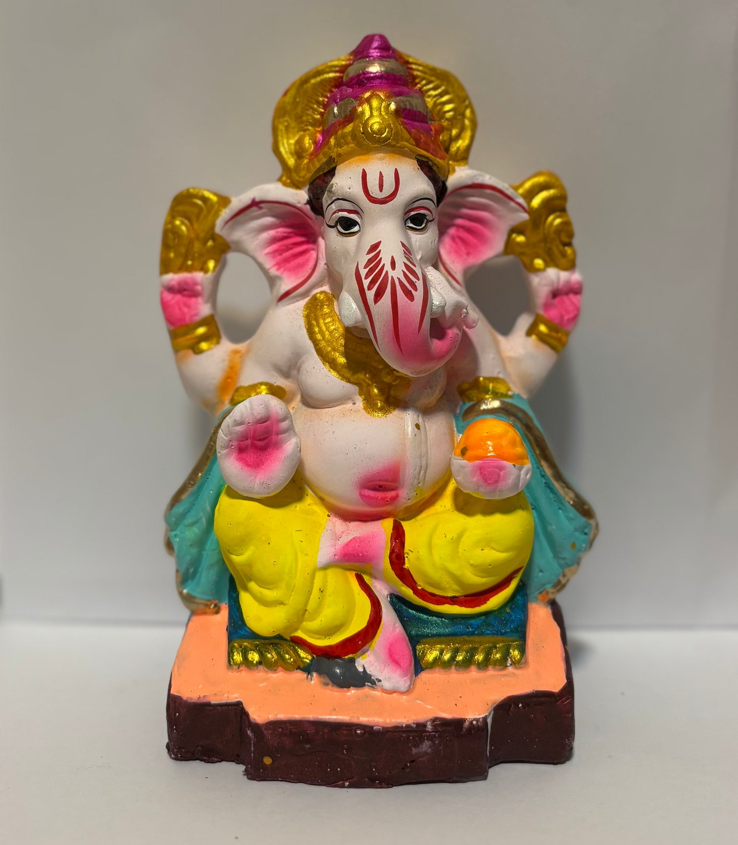 Eco Friendly barevný design Ganesha 20 cm