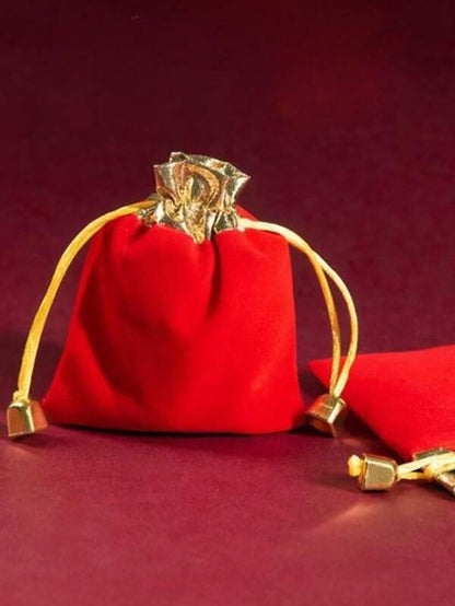 Festival Gift Jewelry Velvet Pouches Potli (1pc)