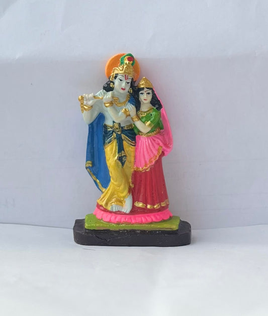 Radha Krishna Marble Idol 12 cm