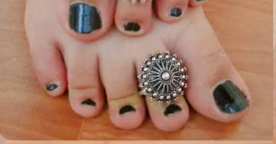 Antique Toe Ring Set Design 4