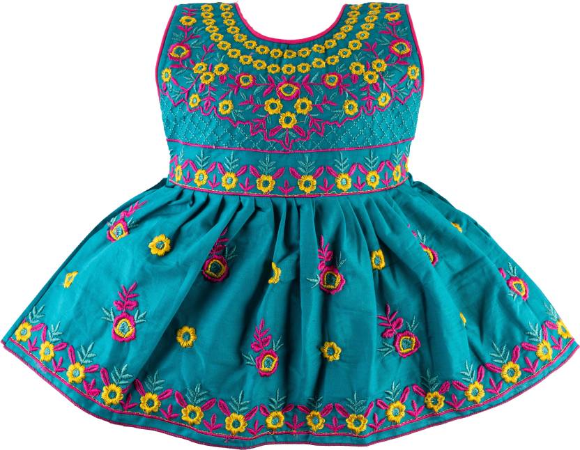 Baby Girls Midi / Knee Length Party Dress Sleeveless (0-6 Months) (1pc)