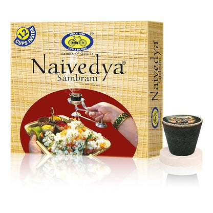 Cycle Pure Naivedya Sambrani Dhoop Cups (12pc)