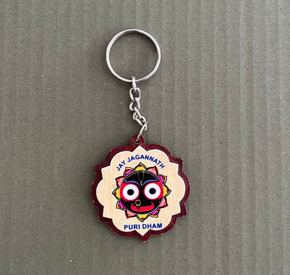 Jay Jagannath Puri Dham Key Chain (1pc)