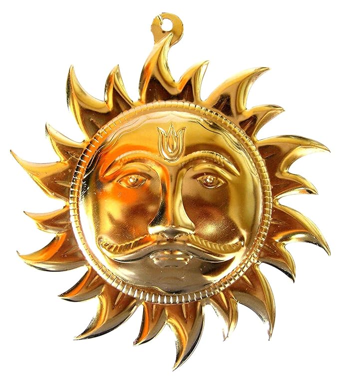 Surya Sun Wall Hanging Statue Idol (1pc)