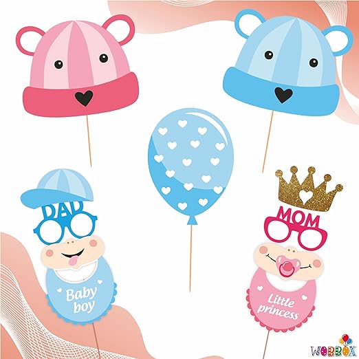 Baby Shower Ceremony Photo Booth Props