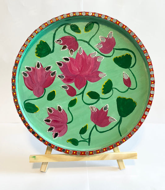 Handcraft Pichwai Table Tray