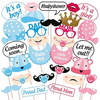 Baby Shower Ceremony Photo Booth Props