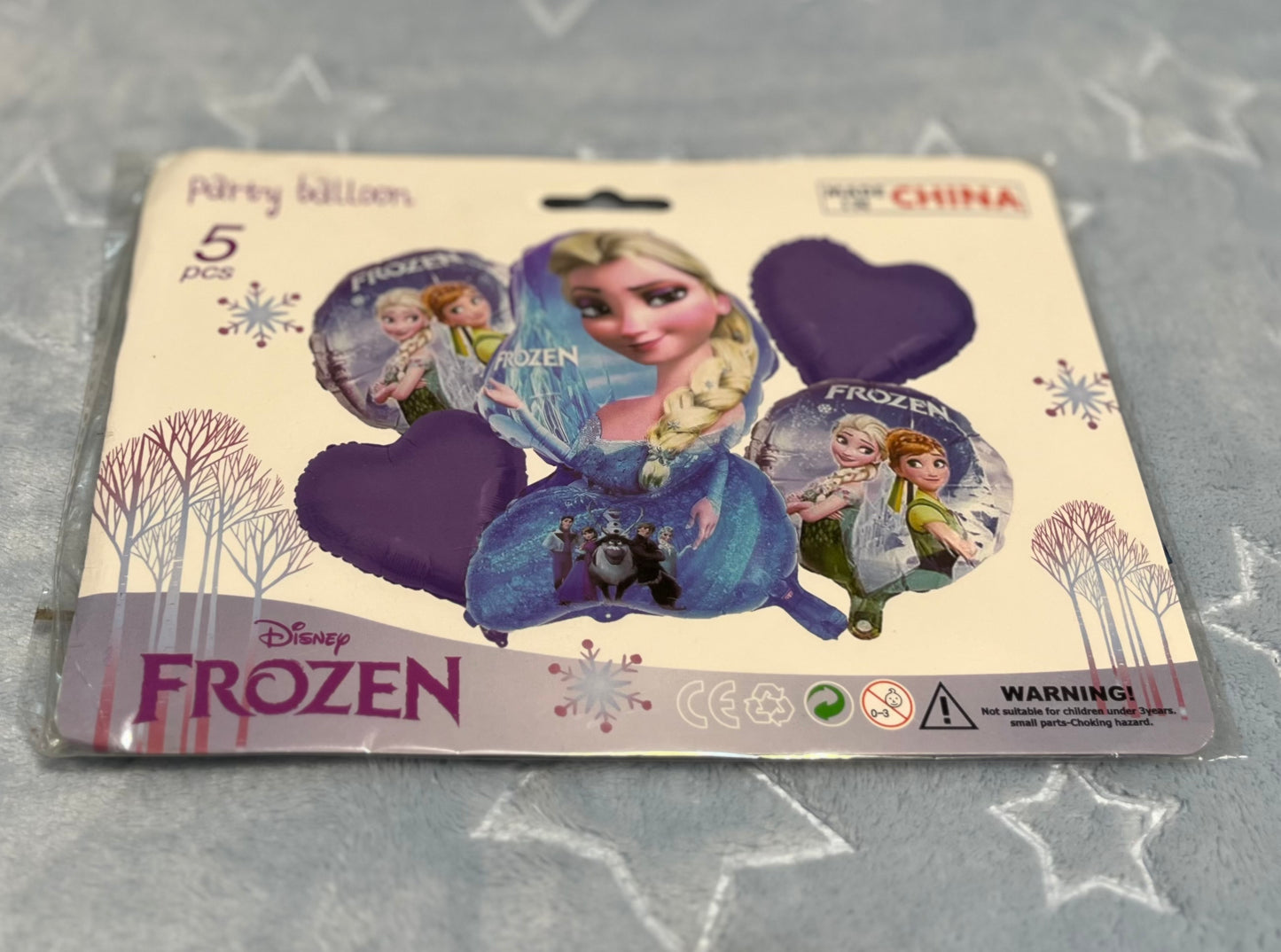 Disney Frozen Foil Balloons (5pcs)