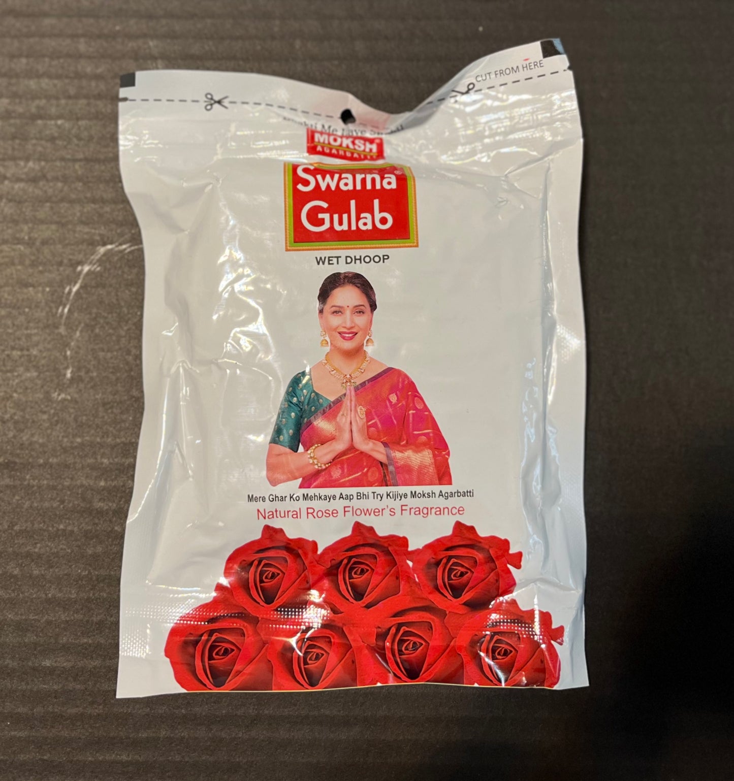 Swarna Gulab Dhoop Batti In Resealable Pack Wet