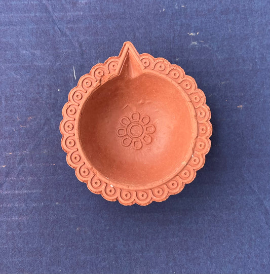 Clay Diyas Eco Friendly Medium (2pcs)