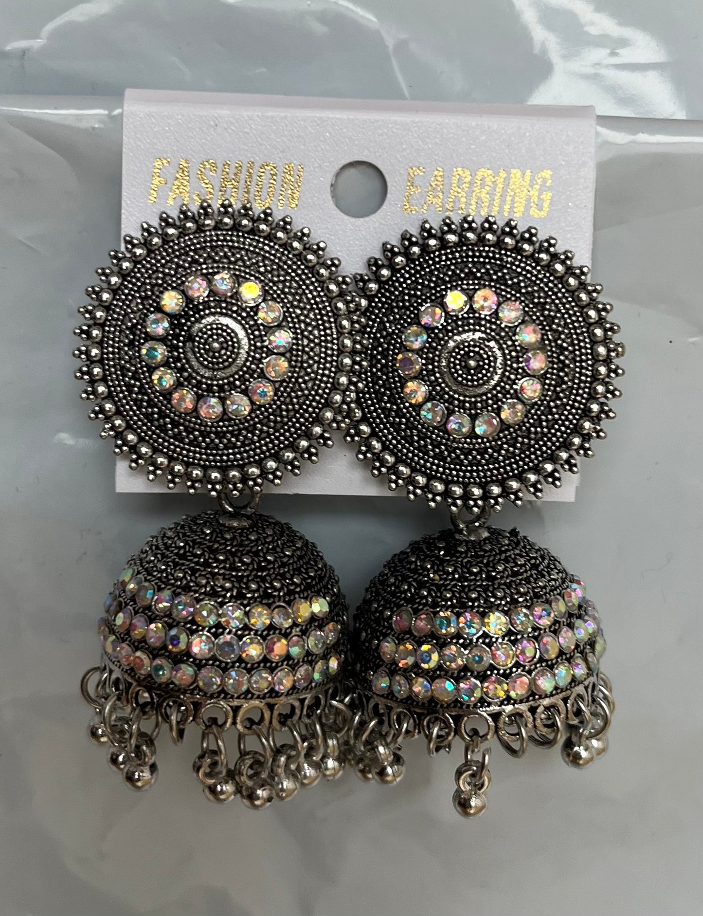 Jhumka Earrings Beads Jhumki Earring Alloy