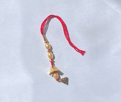 Bhabhi Rakhi Beads Jhumka