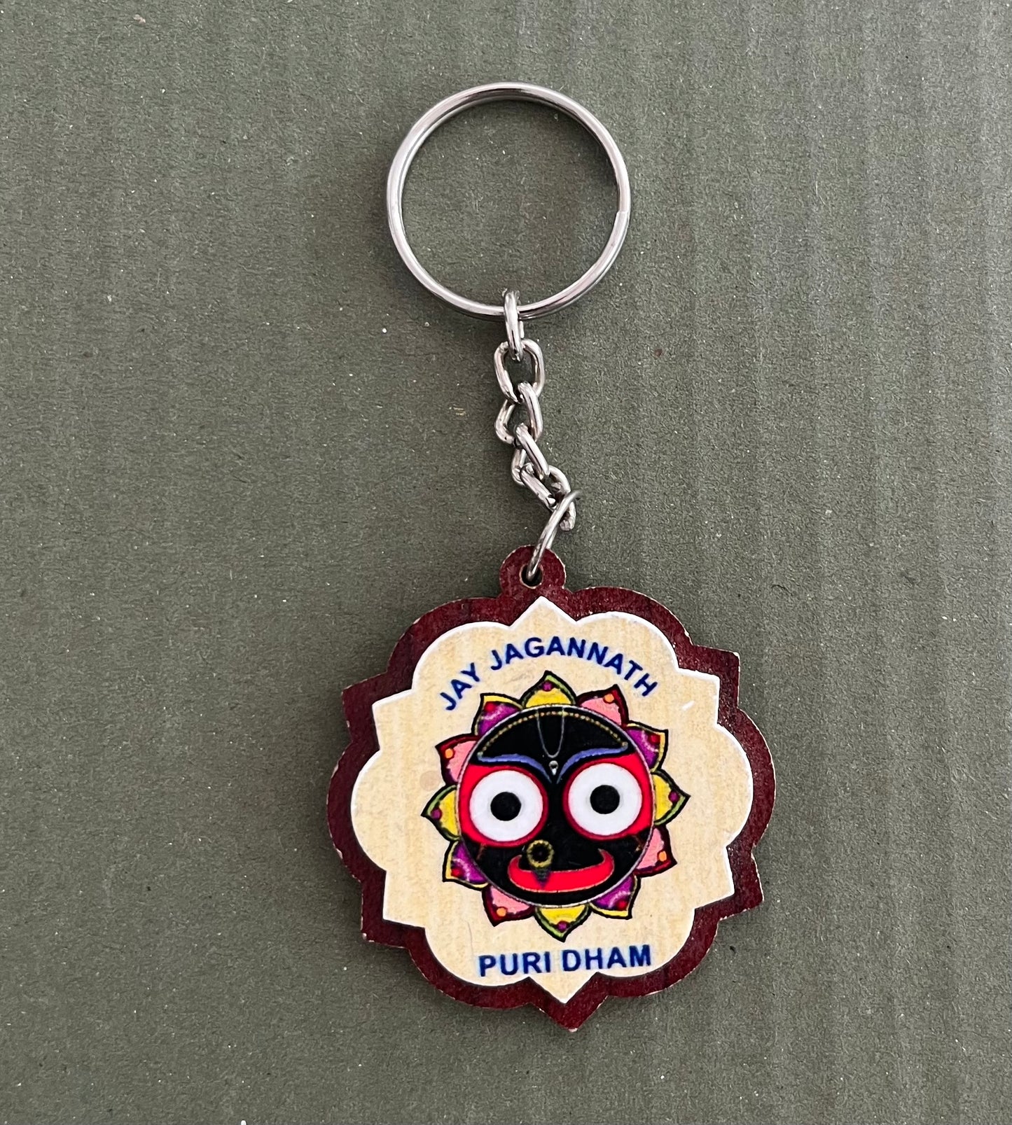 Jay Jagannath Puri Dham Key Chain (1pc)