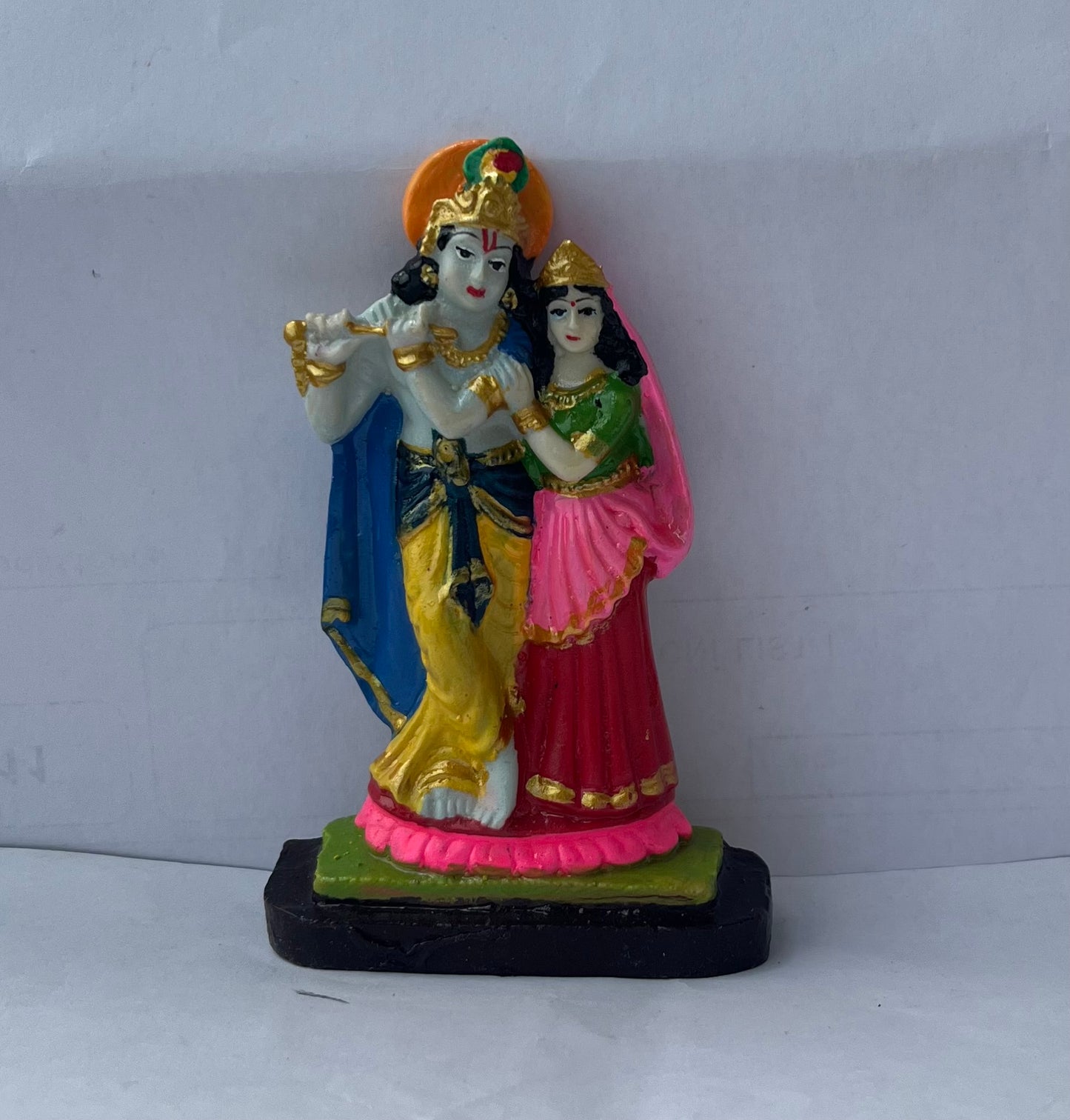 Radha Krishna Marble Idol 12 cm