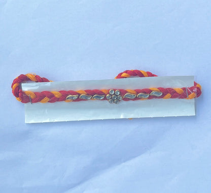 Red Orange Rakhi (1pc)