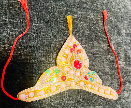 Krishna Kids Head Mukut Small