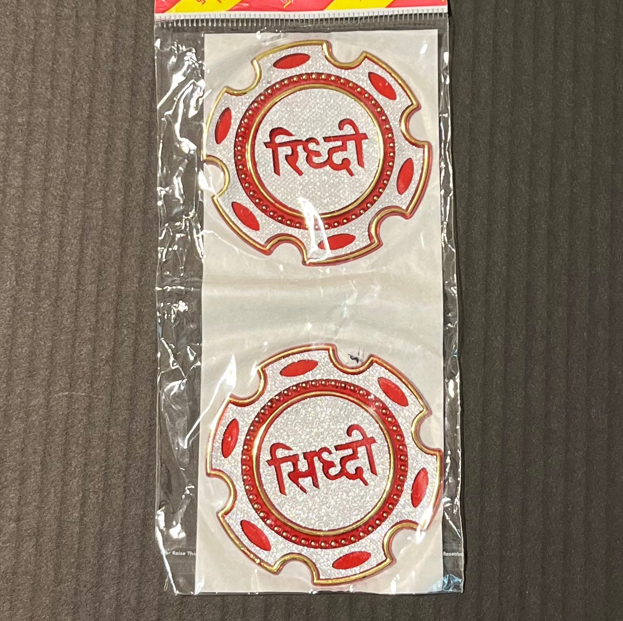 Acrylic Riddhi Siddhi Stickers