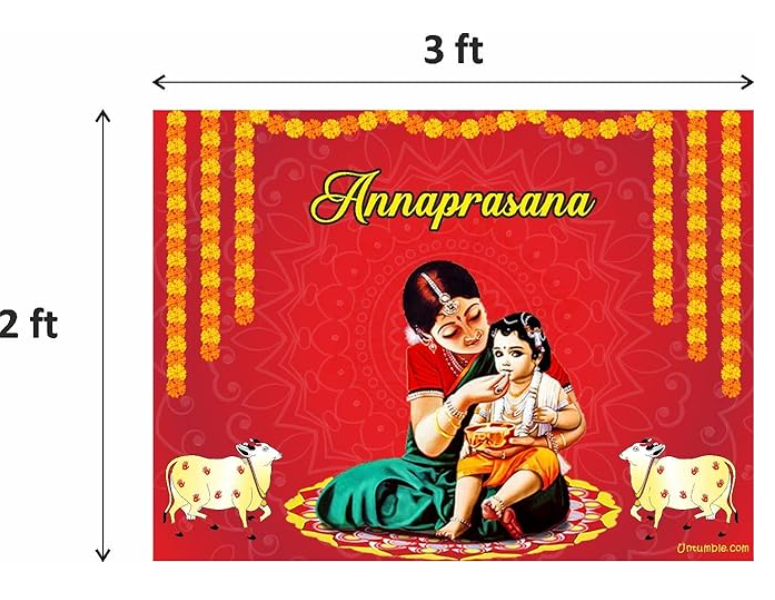 Annaprasana Decoration Backdrop