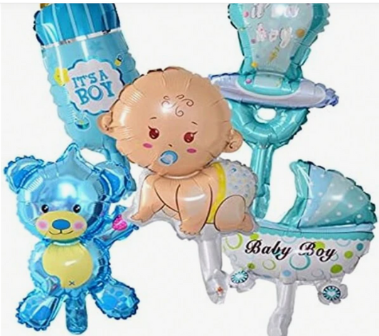 Baby Boy Foil Balloon Baby Shower