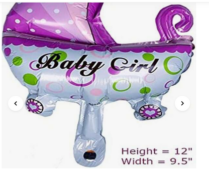 Baby Girl Foil Balloon Baby Shower