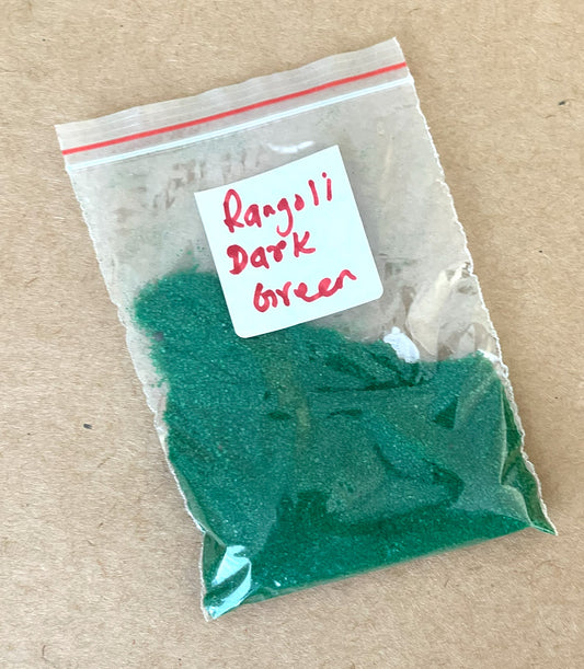 Dark Green Rangoli (100g)