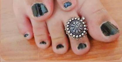 Antique Toe Ring Set Design 1