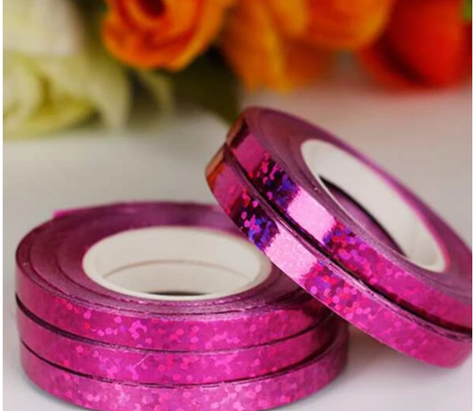 Laser Balloon Ribbon (Pink) (1roll)